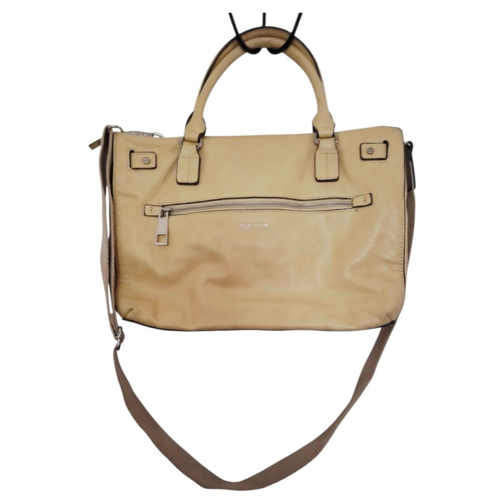 Reaction Kenneth Cole Pale Yellow Shoulder Crossbody Bag